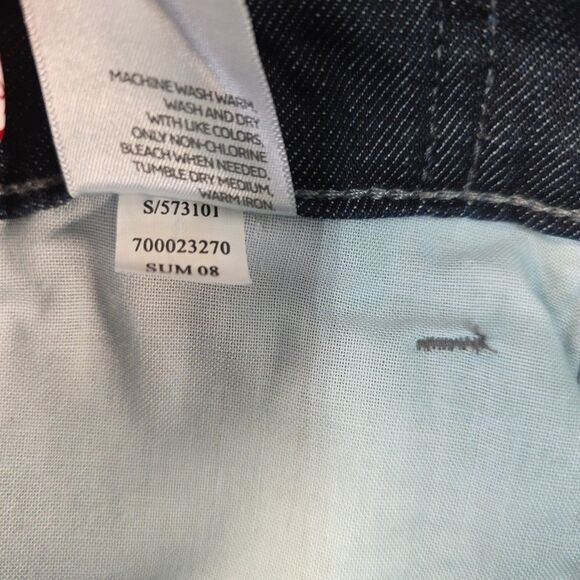 Old Navy Classic Rise Cropped Capri Jeans Women's size 8 Stretch Peddle Pusher - Picture 11 of 11